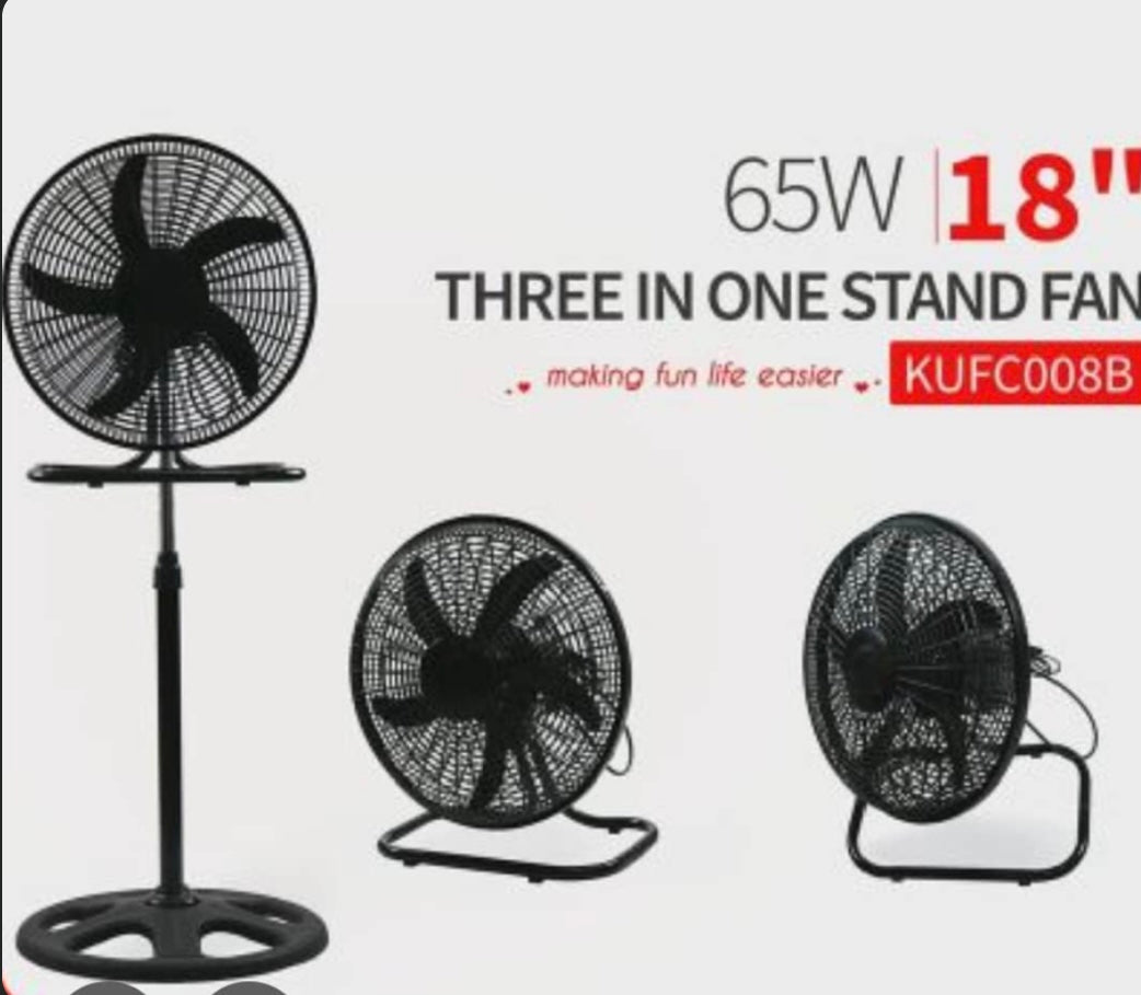 Ventilateur 3 en 1 – Puissant, Polyvalent et Économique !