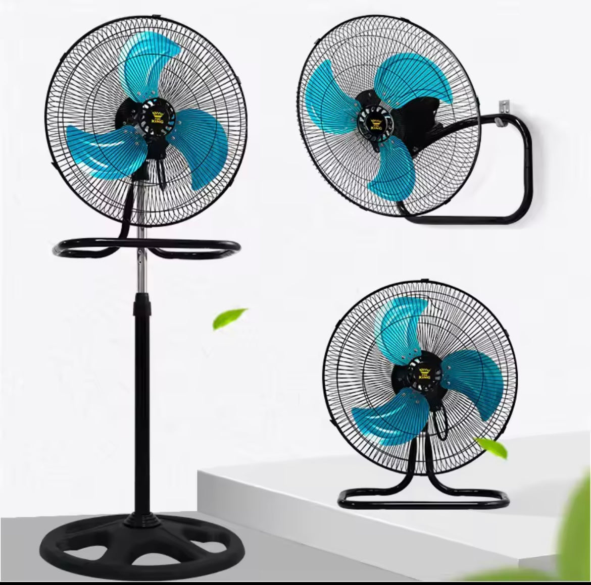 Ventilateur 3 en 1 – Puissant, Polyvalent et Économique !