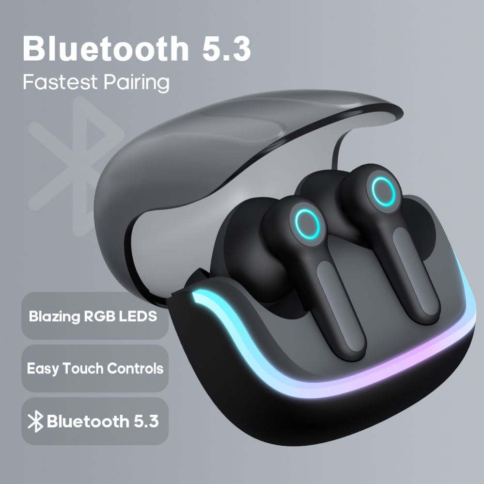 🎧 Écouteurs Gaming TWS G07 avec Lumières RGB