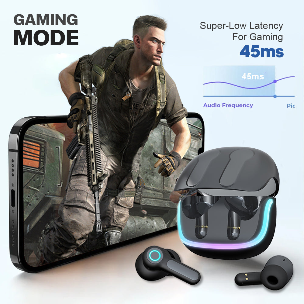 🎧 Écouteurs Gaming TWS G07 avec Lumières RGB