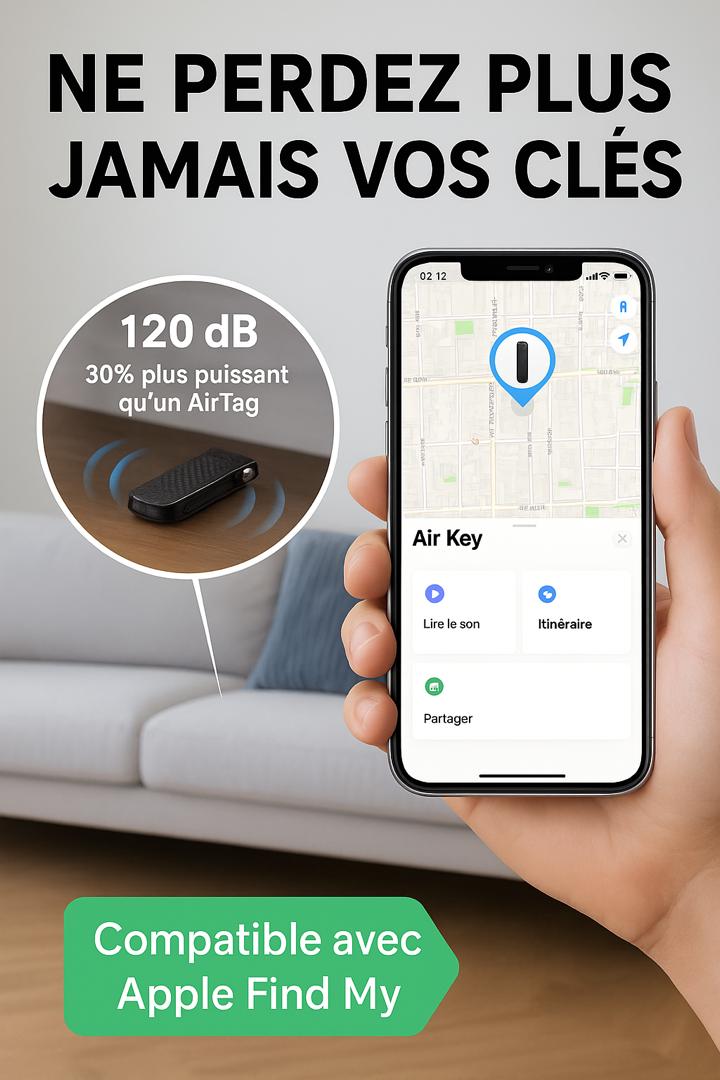 đ Air Key â Porte-clĂ©s intelligent
