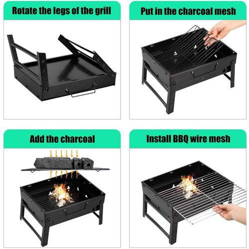 🔥Barbecue Portable Spécial Tabaski – Idéal pour vos grillades de fête !