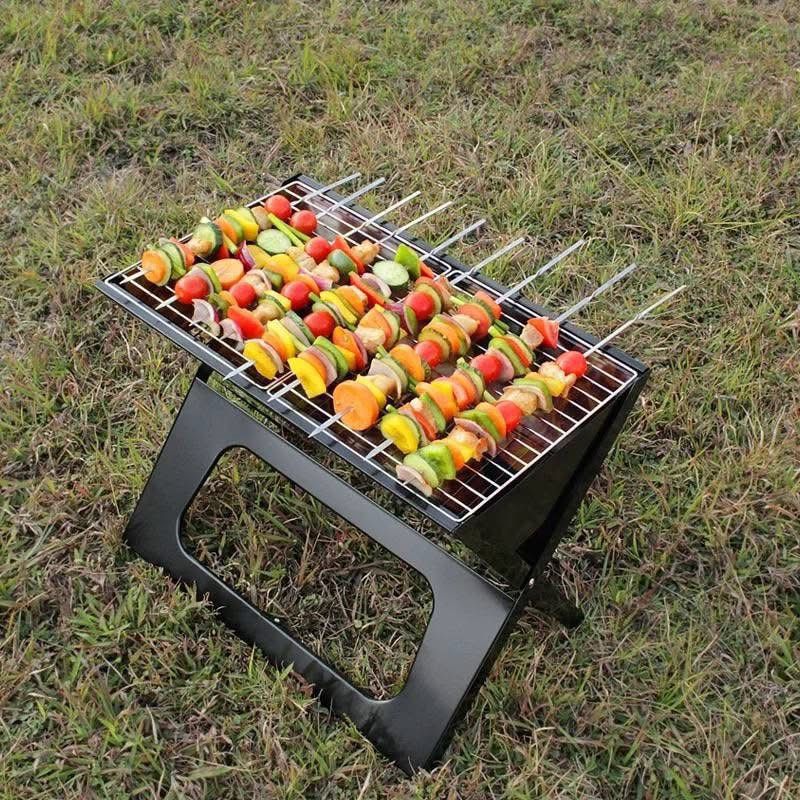 Barbecue Portable Spécial Tabaski – Idéal pour vos grillades de fête !