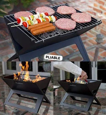 Barbecue Portable Spécial Tabaski – Idéal pour vos grillades de fête !